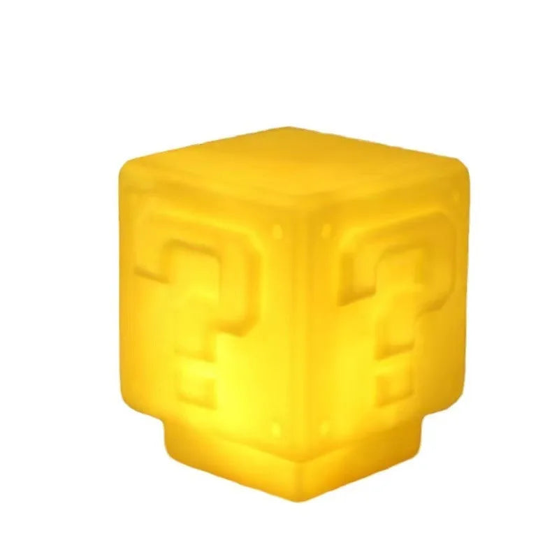 Lámpara Nocturna Super Mario – Cubo Luminoso Decorativo